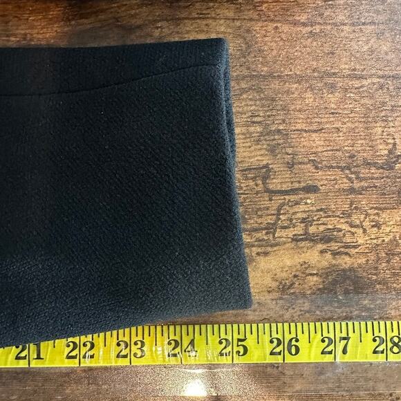 NEW J Crew Double Cloth Wool Lady Day Coat Thinsulate Sz 16 Black BM964 - Picture 13 of 16